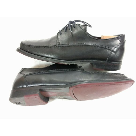 MENS BRUNO MAGLI NATE SIZE 9.5M BLACK Leather MOC